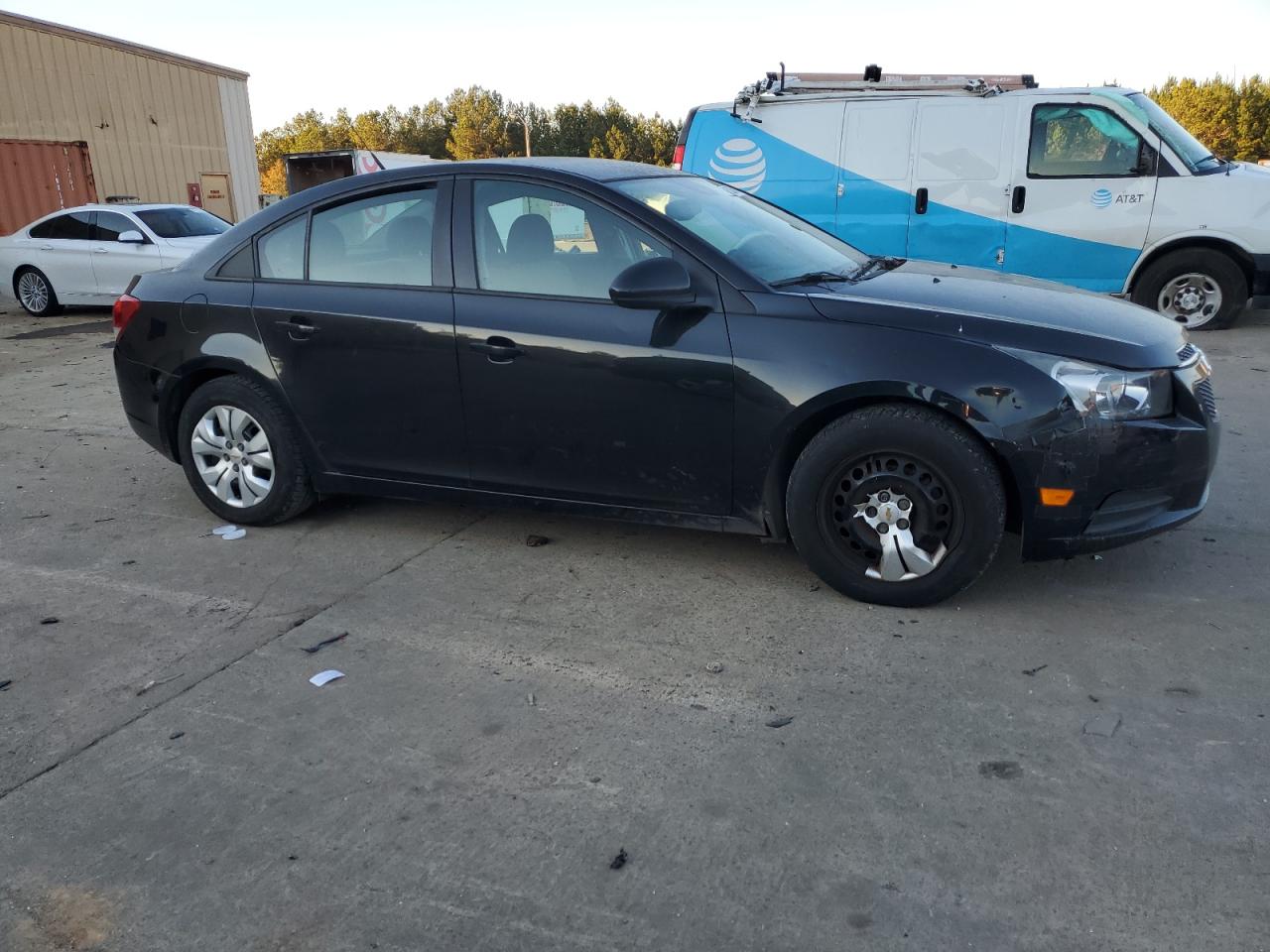 2014 Chevrolet Cruze VIN 1G1PA5SH6E7488163 Copart auction photo, front end damage thumbnail 4