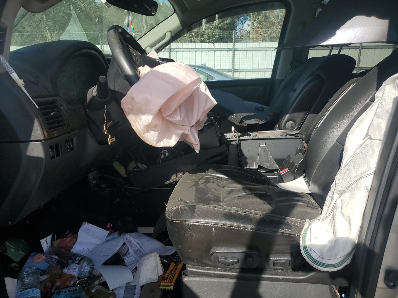 2015 Nissan Armada VIN 5N1AA0ND2FN623155 Copart auction photo, front end damage thumbnail 7