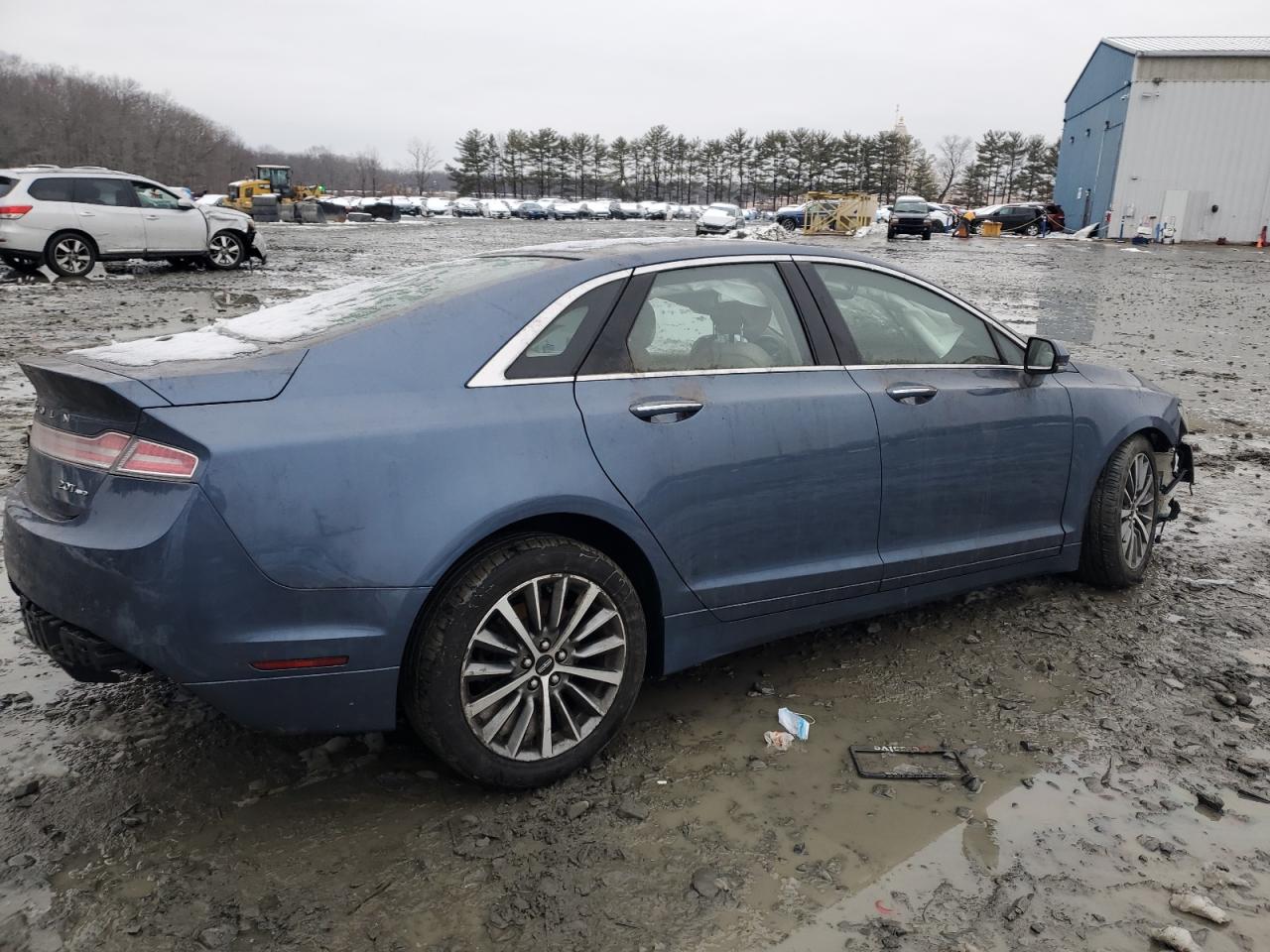 2019 Lincoln MKZ VIN 3LN6L5B99KR605496 Copart auction photo, all over damage thumbnail 3