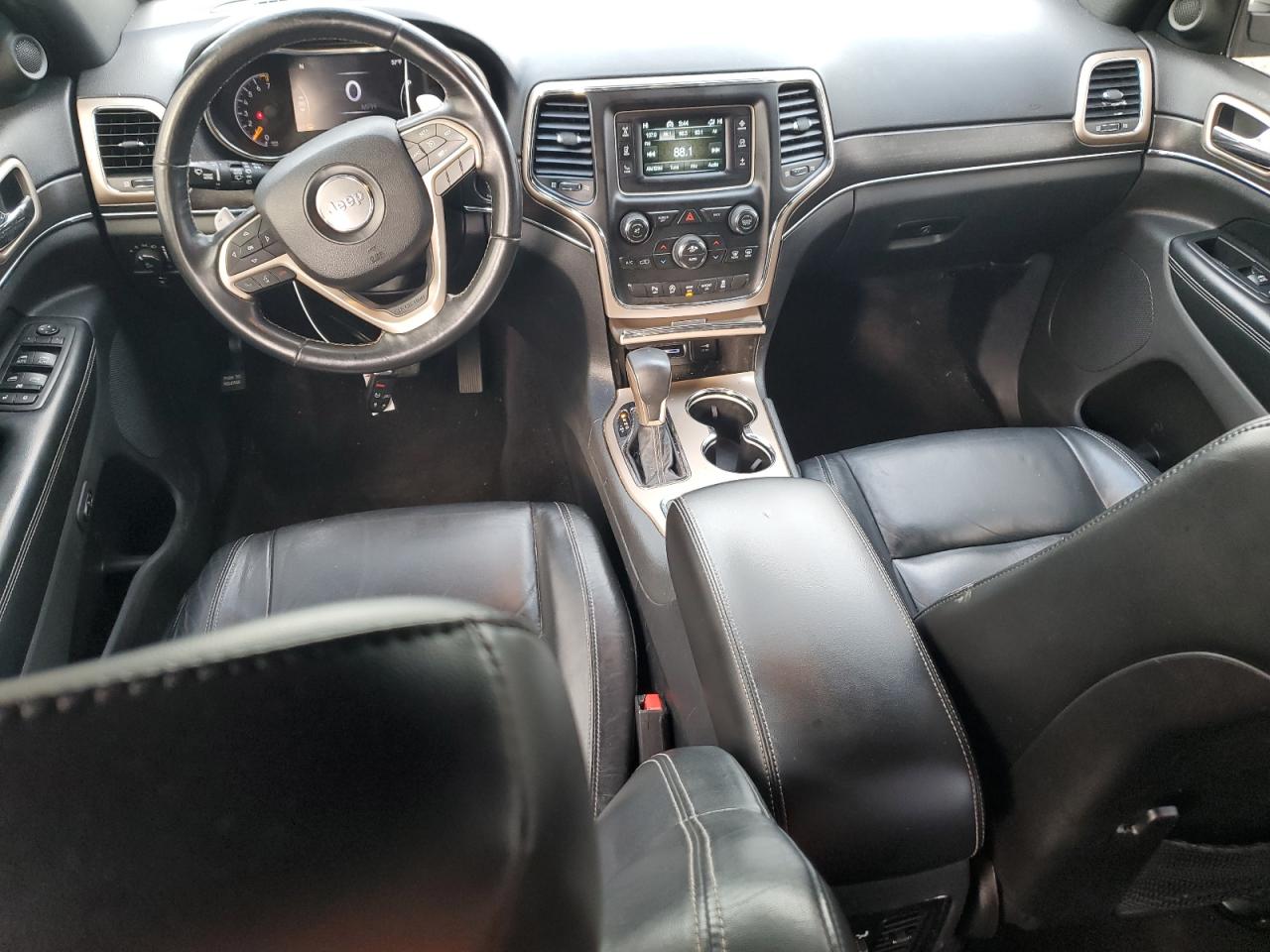 2016 Jeep Grand Cherokee VIN 1C4RJFBG9GC321769 Copart auction photo, front end / side damage thumbnail 8