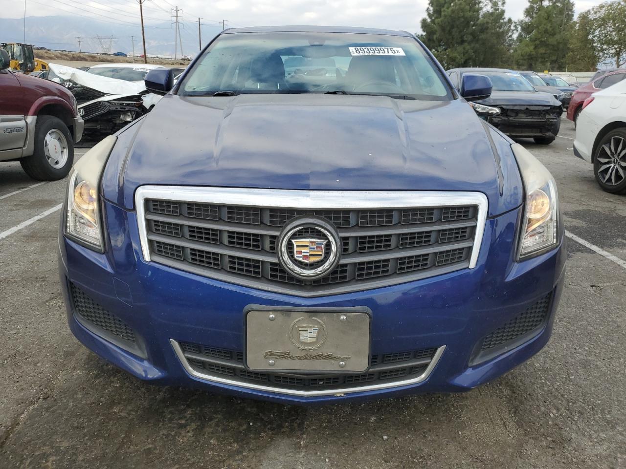 2014 Cadillac ATS VIN 1G6AA5RA7E0133469 Copart auction photo, rear end damage thumbnail 5