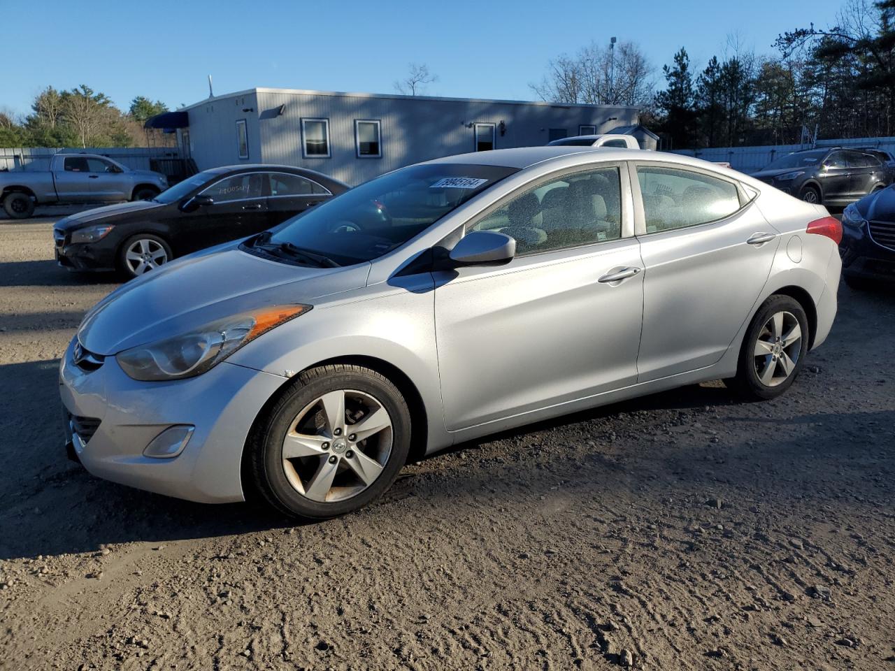 2012 Hyundai Elantra VIN 5NPDH4AE9CH073869