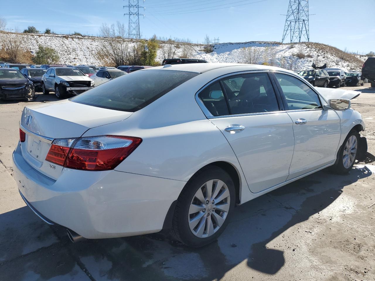 2013 Honda Accord VIN 1HGCR3F87DA035931 Copart auction photo, front end damage thumbnail 3