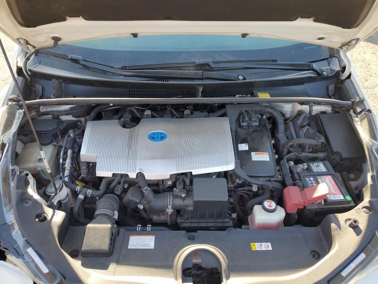2017 Toyota Prius VIN JTDKARFU0H3053022 Copart auction photo, missing/altered vin / front end damage thumbnail 13