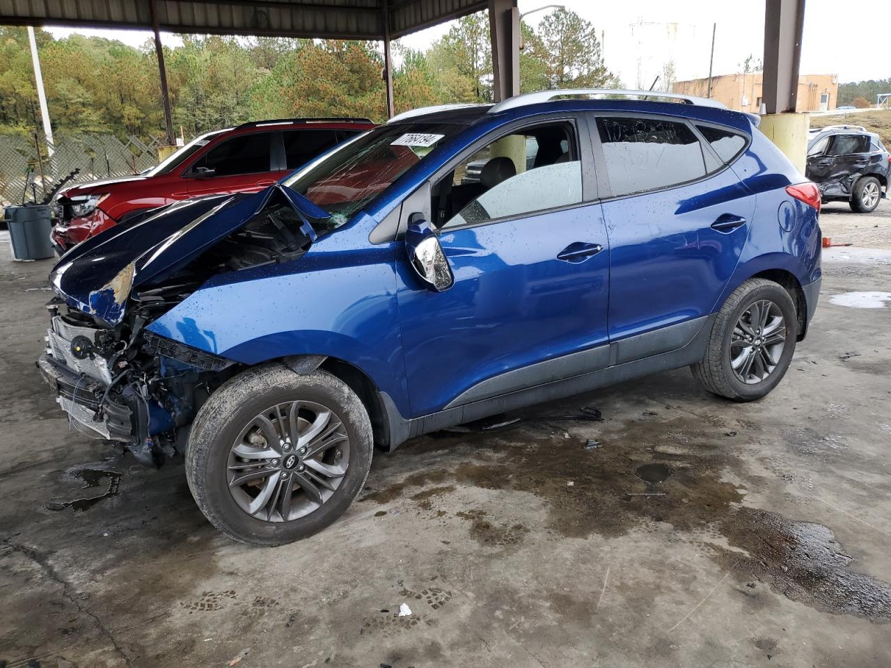 2014 Hyundai Tucson VIN KM8JU3AG1EU795464
