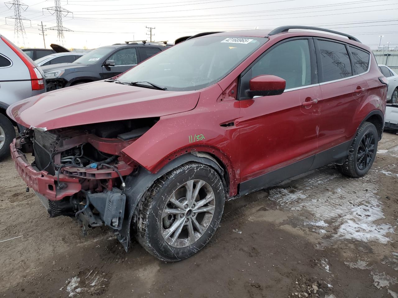2018 Ford Escape VIN 1FMCU9G90JUC41511