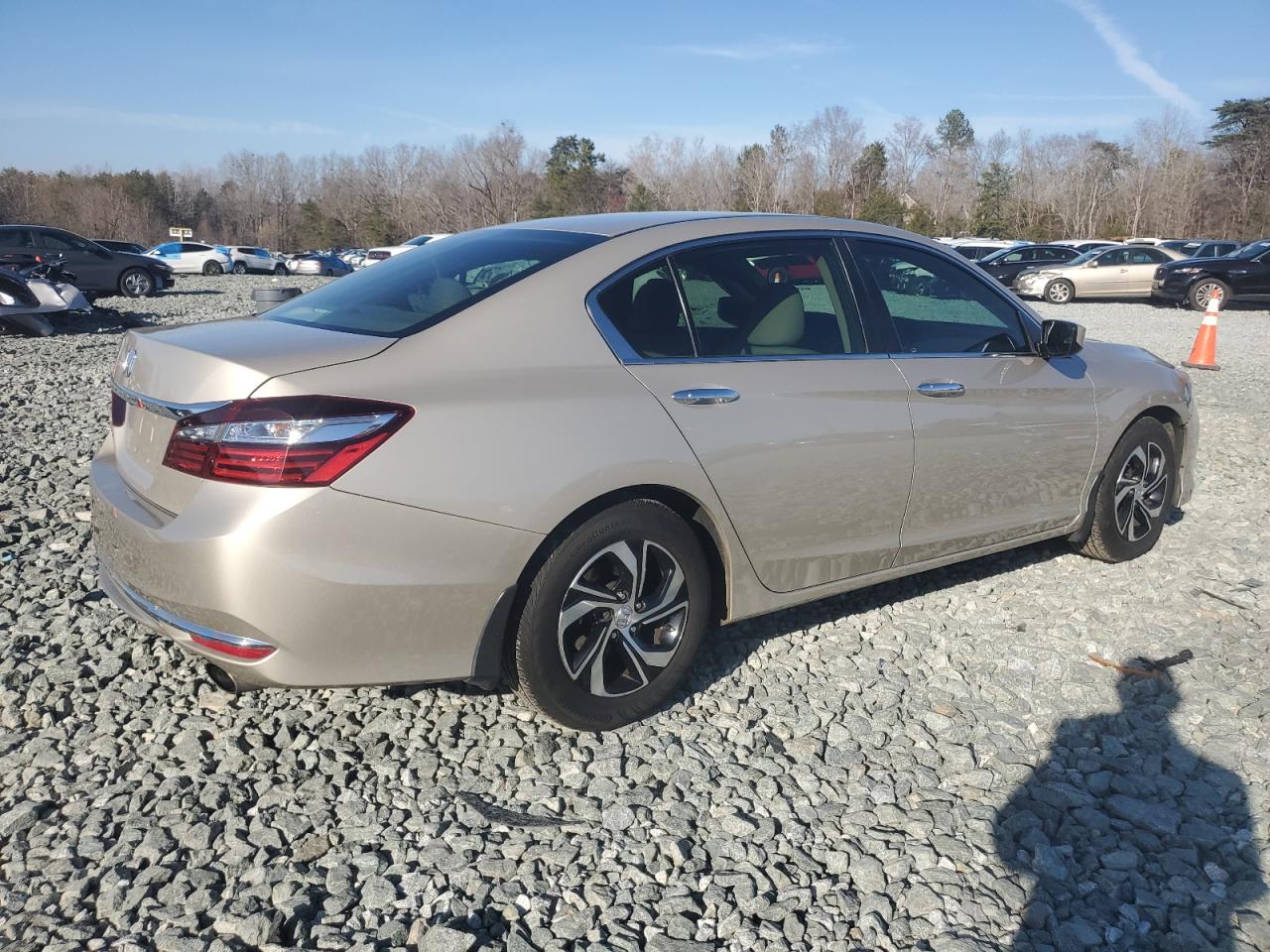 2017 Honda Accord VIN 1HGCR2F30HA199073 Copart auction photo, all over damage thumbnail 3