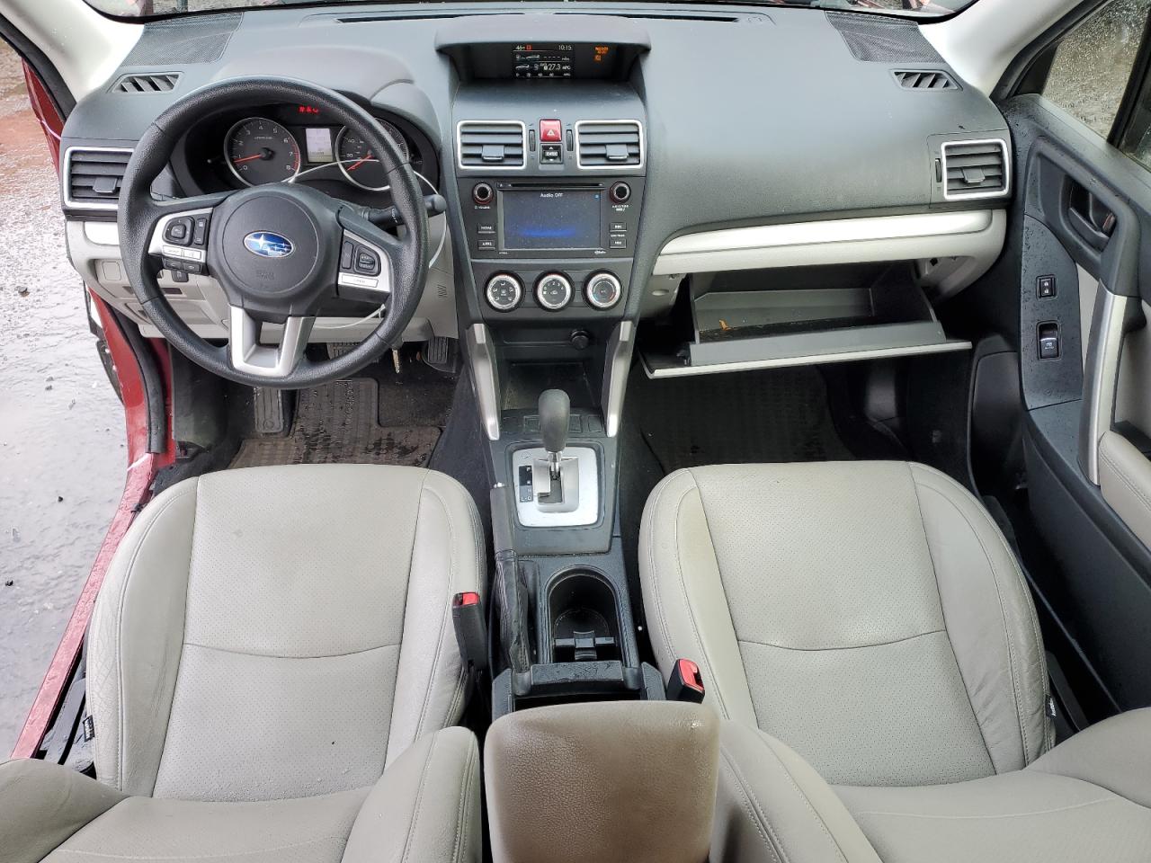 2018 Subaru Forester VIN JF2SJABC3JH481093 Copart auction photo, side / front end damage thumbnail 8