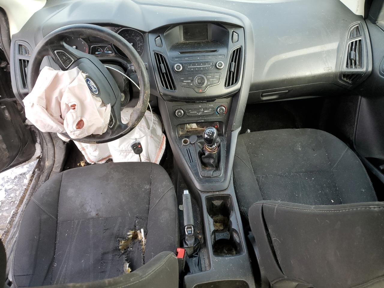 2016 Ford Focus VIN 1FADP3E23GL260920 Copart auction photo, front end / rear end damage thumbnail 8
