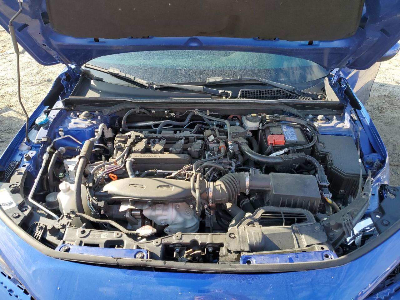 2022 Honda Civic VIN 2HGFE1F78NH325845 Copart auction photo, front end / rear end damage thumbnail 13