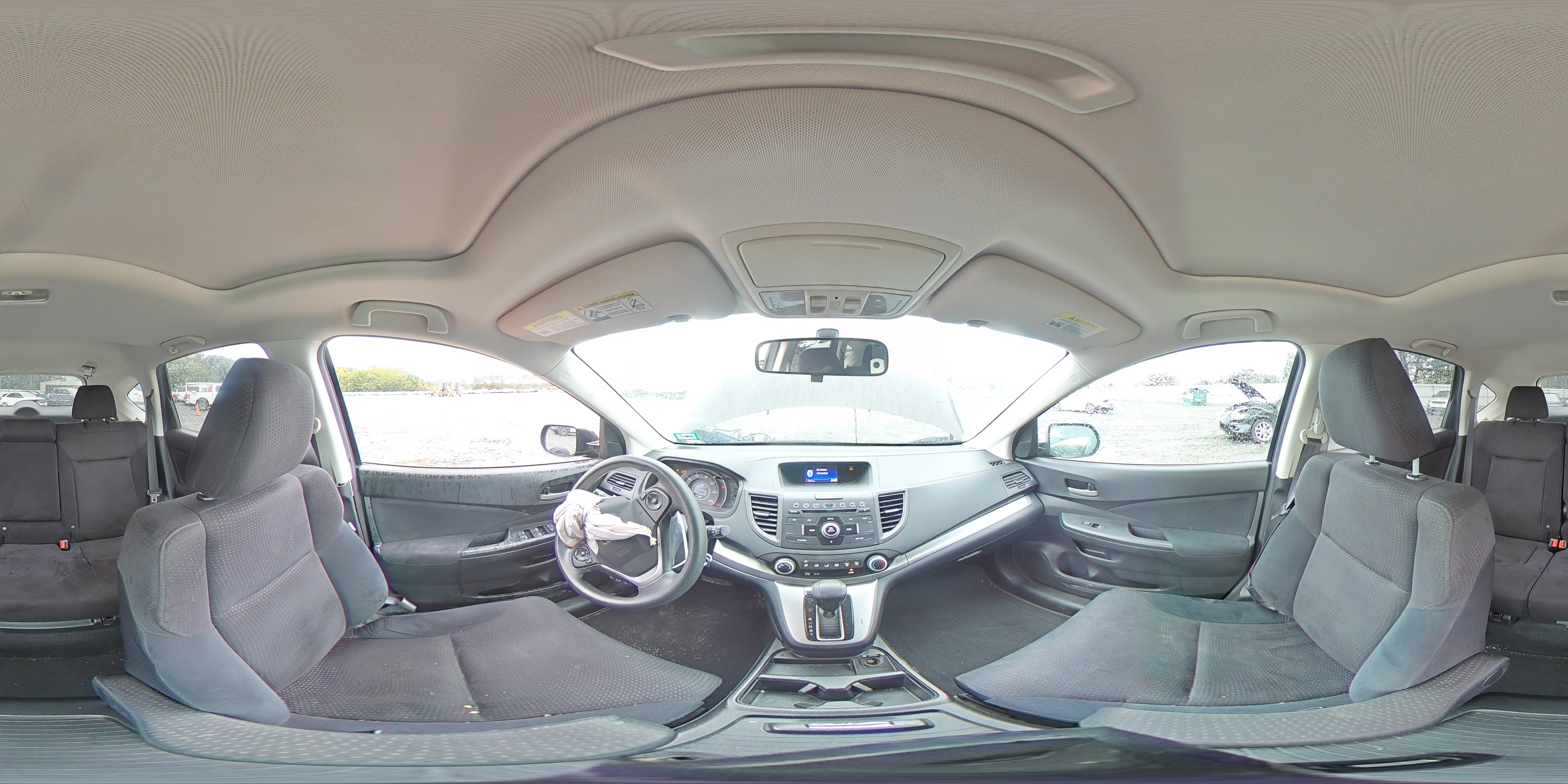 2014 Honda CR-V VIN 2HKRM4H58EH686947 Copart auction photo, front end damage thumbnail 14