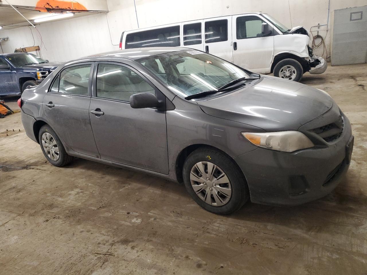 2011 Toyota Corolla VIN 2T1BU4EE7BC746866 Copart auction photo, front end / rear end damage thumbnail 4