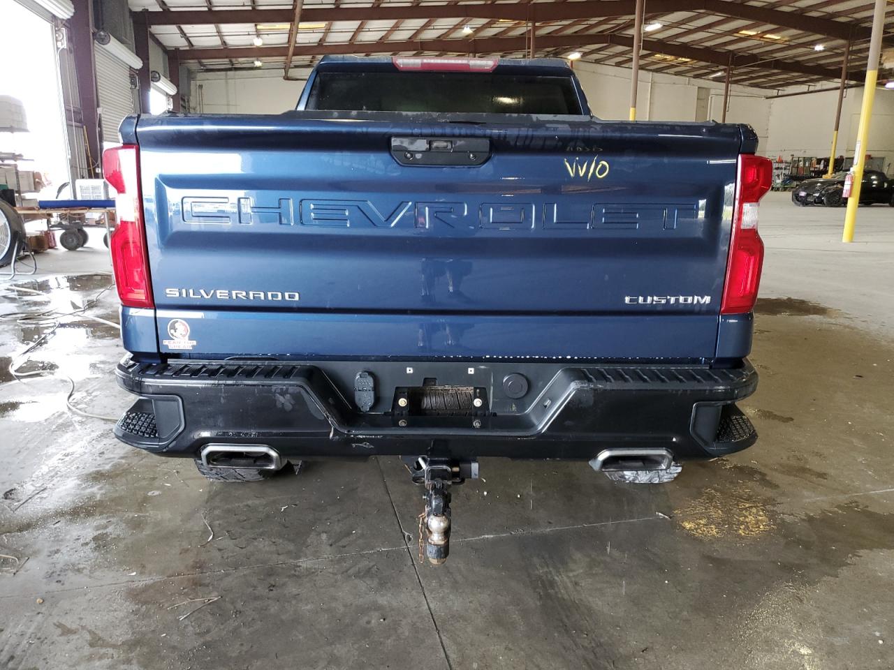 2020 Chevrolet Silverado VIN 1GCPYCEF3LZ225681 Copart auction photo, water/flood damage thumbnail 6