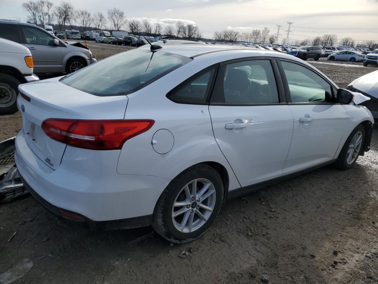 2016 Ford Focus VIN 1FADP3F23GL390274 Copart auction photo, front end damage thumbnail 3