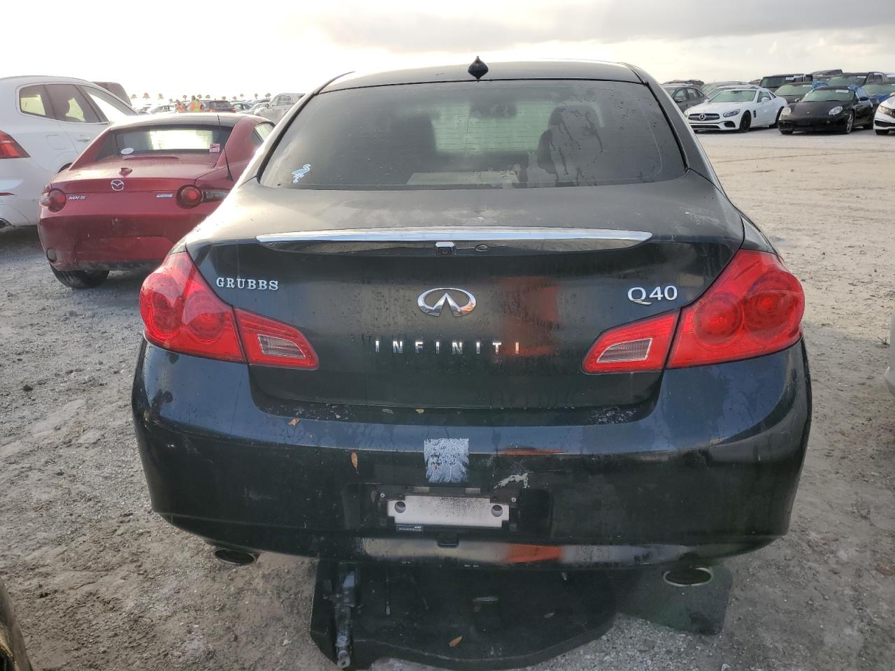 2015 Infiniti Q40 VIN JN1CV6AP4FM503290 Copart auction photo, water/flood damage thumbnail 6