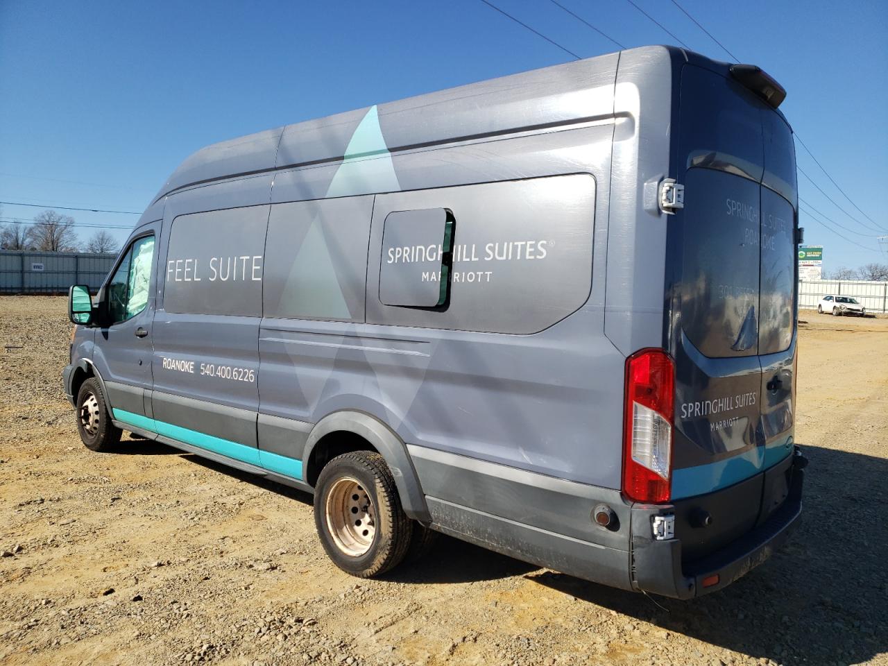 2018 Ford Transit VIN 1FBVU4XG0JKA47849 Copart auction photo, all over damage thumbnail 3