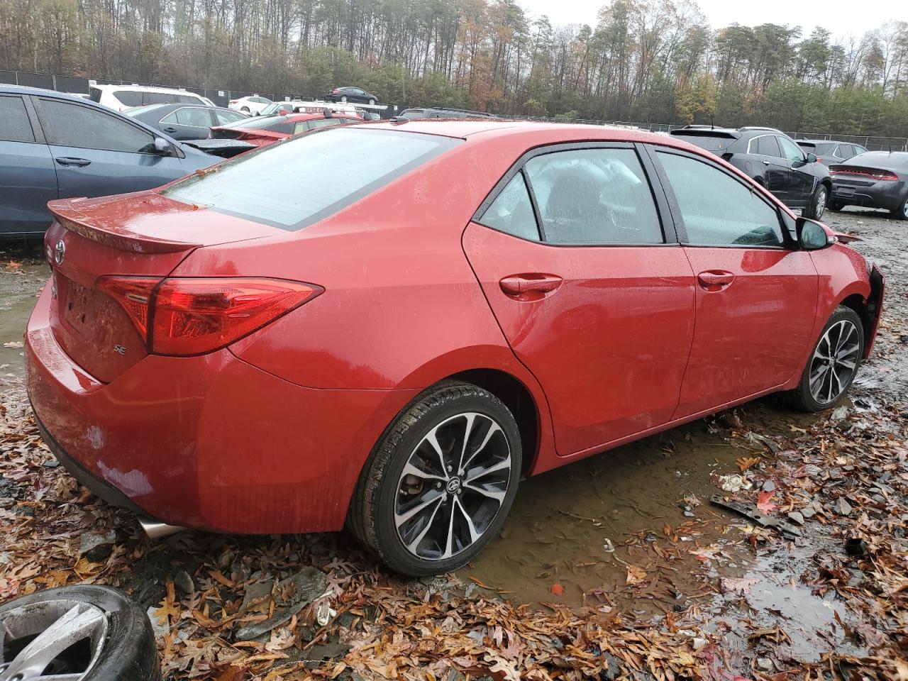 2019 Toyota Corolla VIN 2T1BURHE7KC214039 Copart auction photo, front end damage thumbnail 3