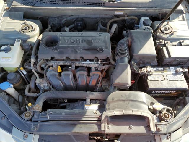 2009 Hyundai Sonata VIN 5NPET46C69H446028 Copart auction photo, side damage thumbnail 11