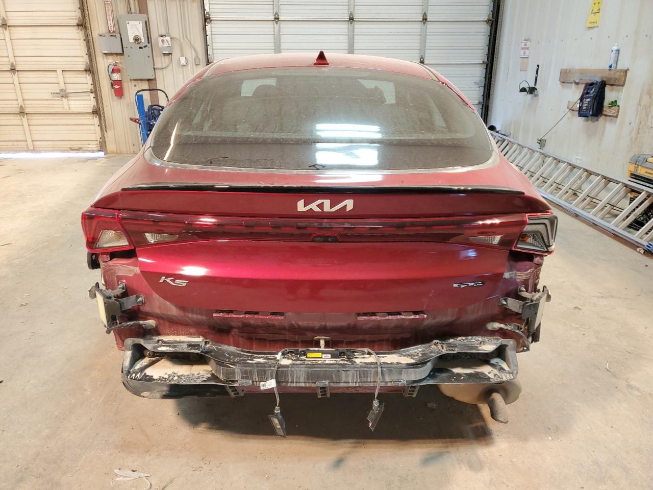 2022 KIA K5 VIN 5XXG64J25NG142922 Copart auction photo, side / hail damage thumbnail 6