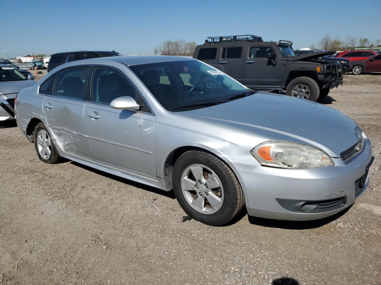 2011 Chevrolet Impala VIN 2G1WG5EK2B1174505 Copart auction photo, side / front end damage thumbnail 4
