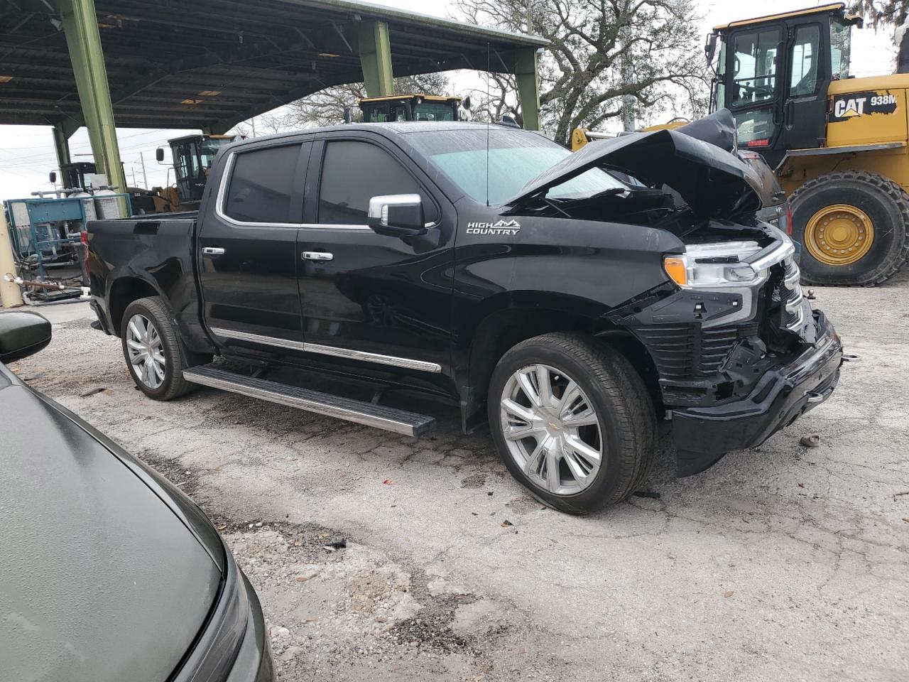 2023 Chevrolet Silverado VIN 2GCUDJED3P1140999 Copart auction photo, front end / undercarriage damage thumbnail 4