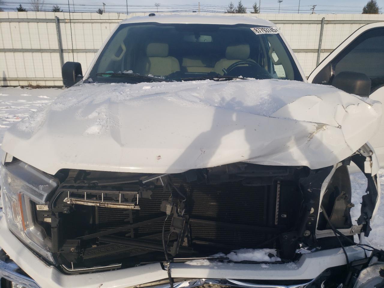 2018 Ford F-150 VIN 1FTFX1E53JFA77959 Copart auction photo, all over / undercarriage damage thumbnail 11