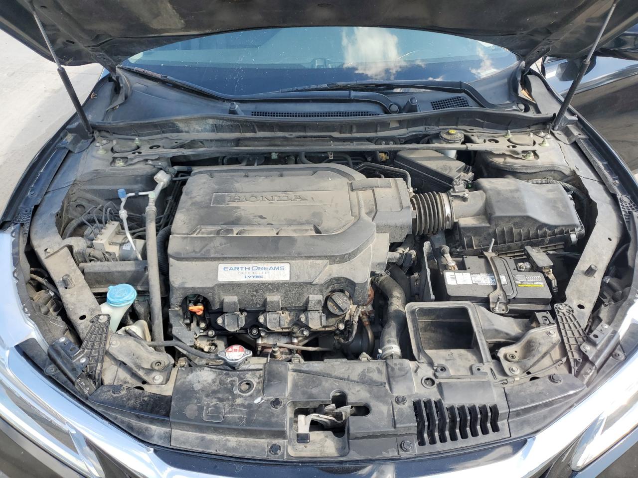2016 Honda Accord VIN 1HGCR3F9XGA011040 Copart auction photo, side damage thumbnail 12
