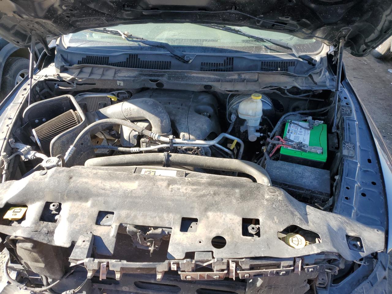 2014 RAM 1500 VIN 1C6RR7FTXES464472 Copart auction photo, front end damage thumbnail 11