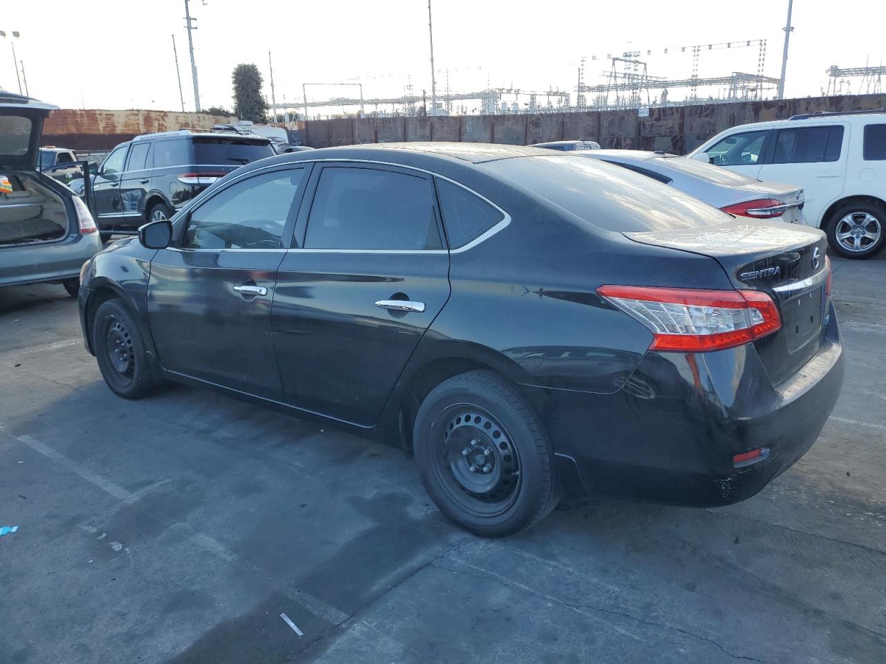 2014 Nissan Sentra VIN 3N1AB7APXEY302348 Copart auction photo, mechanical damage thumbnail 2