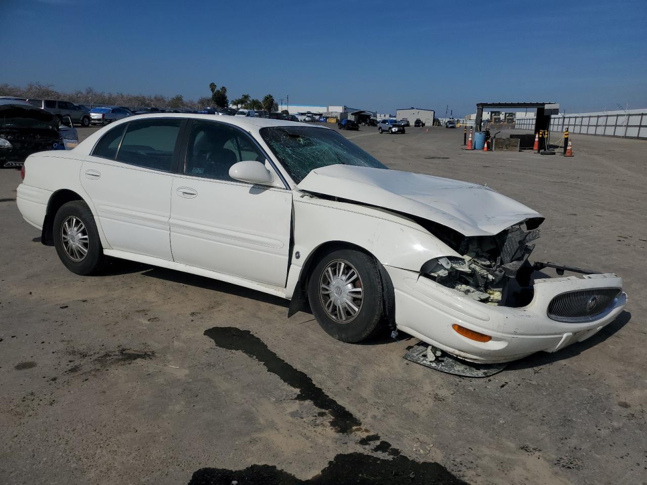 2004 Buick LeSabre VIN 1G4HP52K04U142434 Copart auction photo, all over damage thumbnail 4