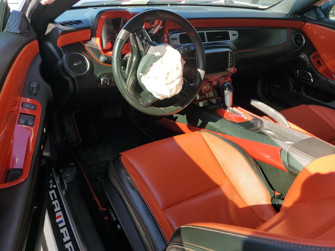 2014 Chevrolet Camaro VIN 2G1FC1E34E9170197 Copart auction photo, all over damage thumbnail 8