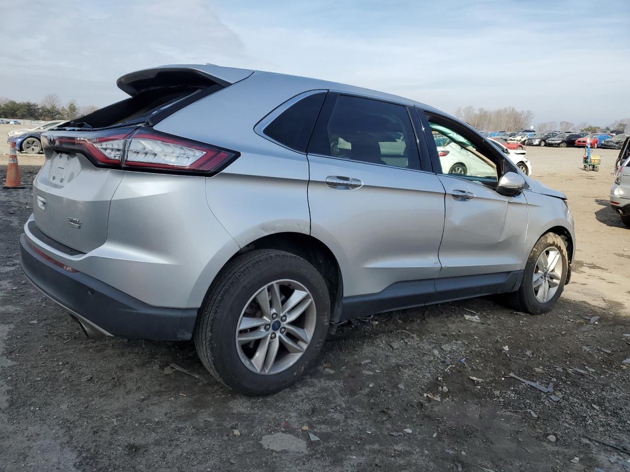 2016 Ford Edge VIN 2FMPK3J95GBB78966 Copart auction photo, all over damage thumbnail 3