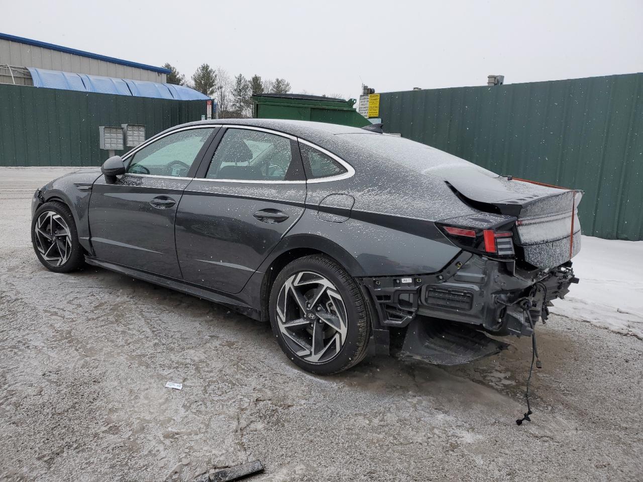 2024 Hyundai Sonata VIN KMHL14JA3RA390880 Copart auction photo, rear end / minor dent/scratches damage thumbnail 2