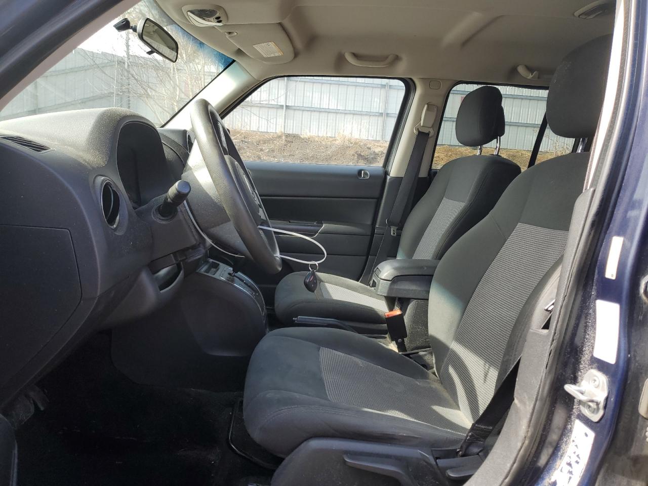 2013 Jeep Liberty (Patriot) VIN 1C4NJRABXDD127070 Copart auction photo, front end / side damage thumbnail 7