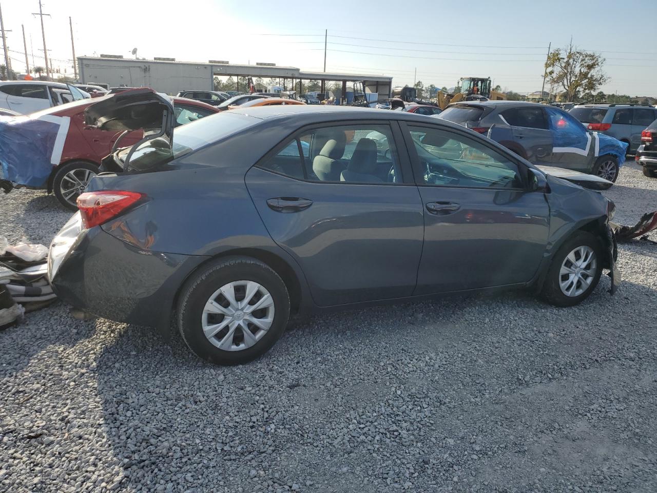 2019 Toyota Corolla VIN 2T1BURHE0KC218398 Copart auction photo, rear end / front end damage thumbnail 3