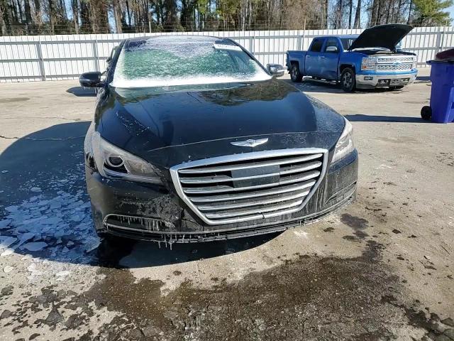 2015 Hyundai Genesis VIN KMHGN4JE7FU102958 Copart auction photo, front end / side damage thumbnail 10