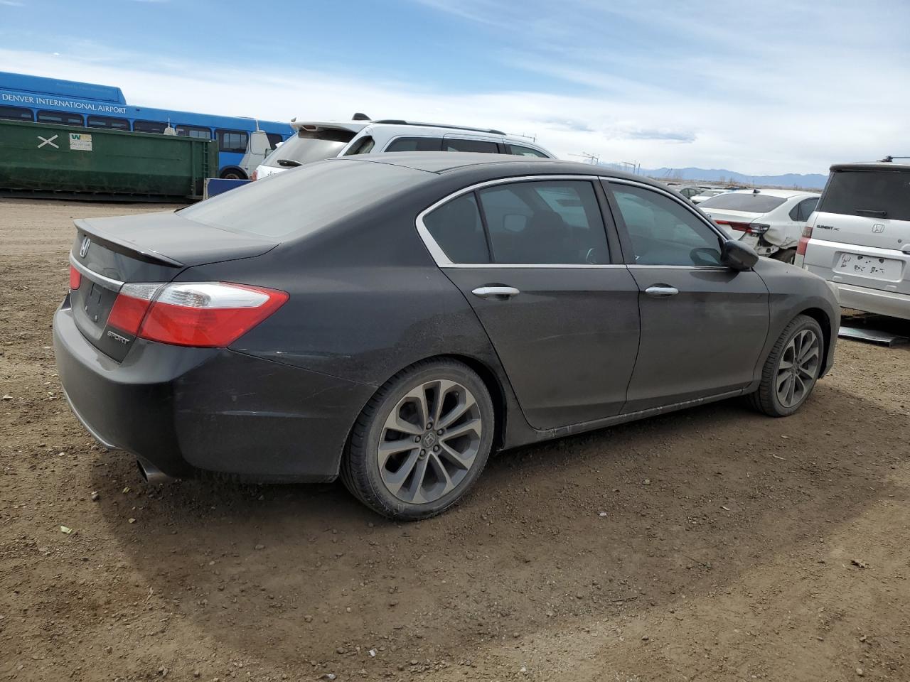 2014 Honda Accord VIN 1HGCR2E53EA272628 Copart auction photo, side damage thumbnail 3