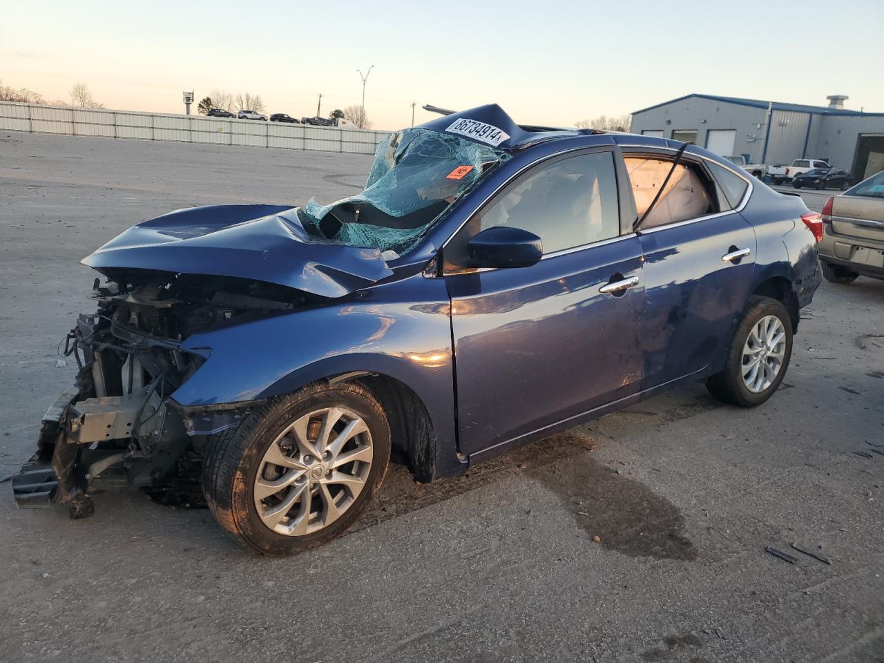 2018 Nissan Sentra VIN 3N1AB7AP7JY236285