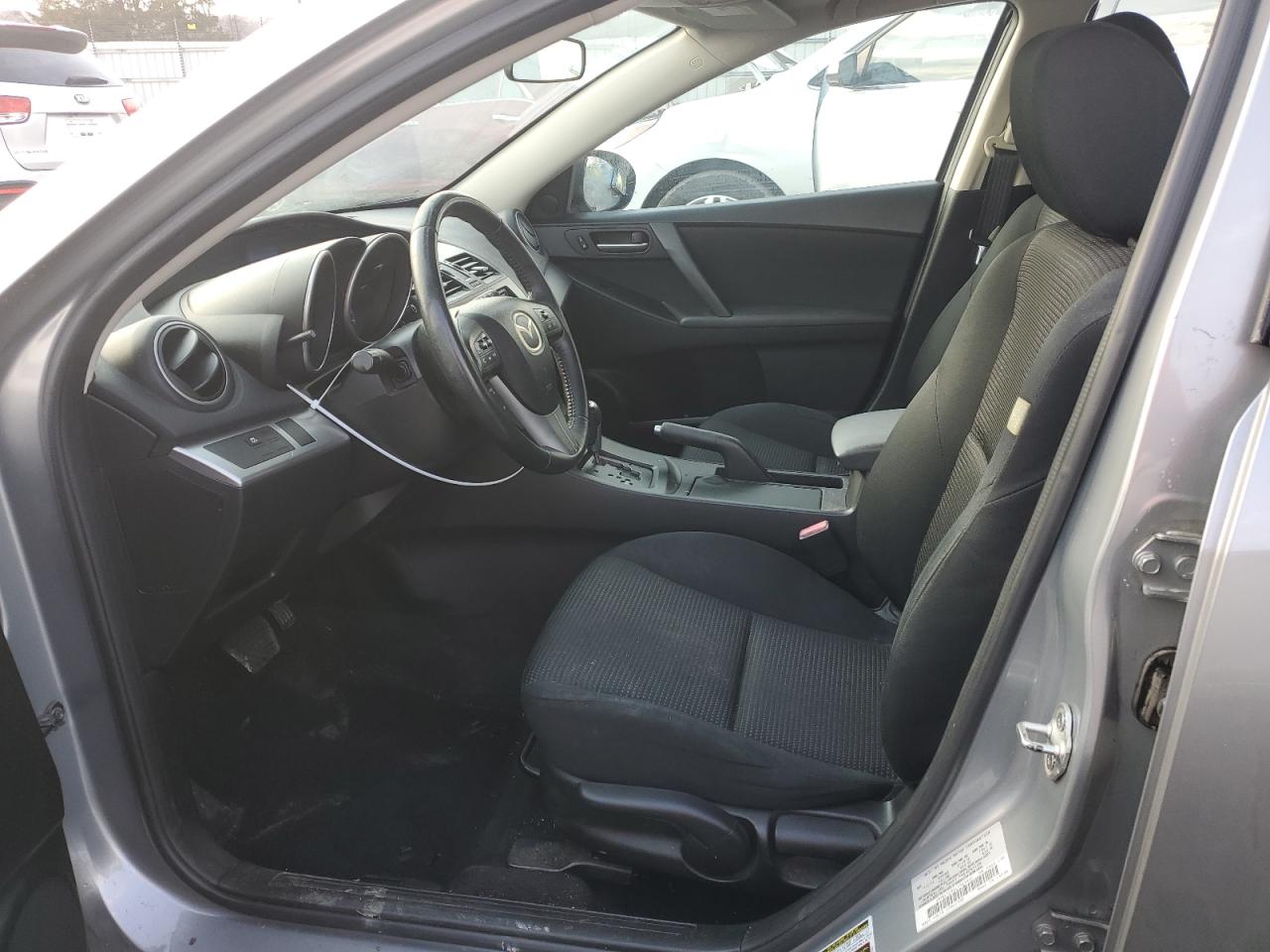 2012 Mazda 3 VIN JM1BL1L84C1563865 Copart auction photo, front end damage thumbnail 7