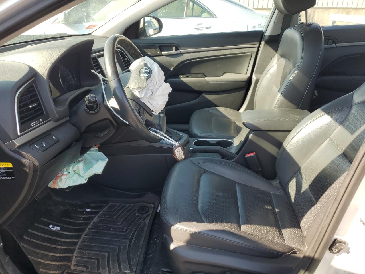 2017 Hyundai Elantra VIN KMHD84LF9HU321066 Copart auction photo, front end damage thumbnail 7