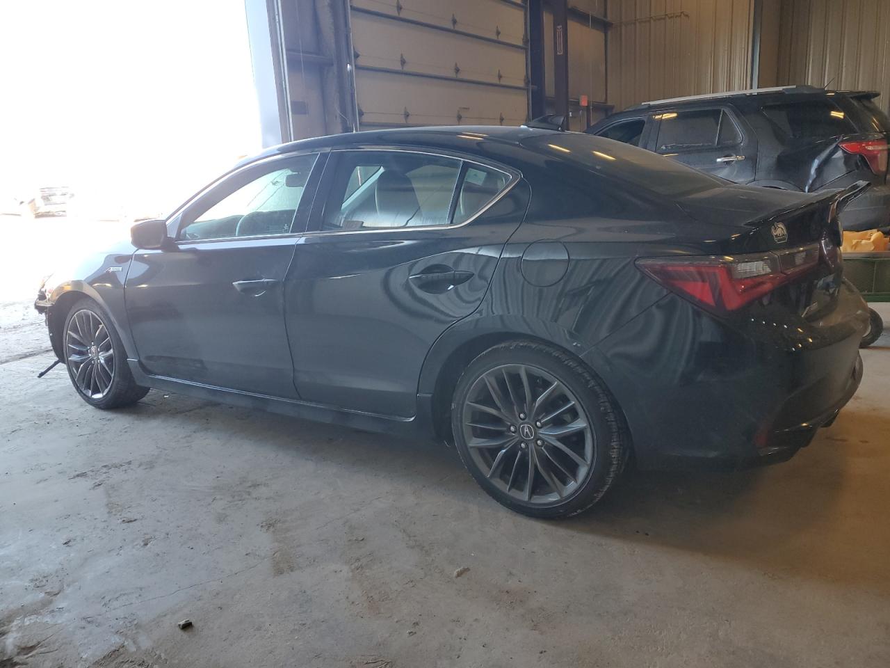 2022 Acura ILX VIN 19UDE2F80NA000224 Copart auction photo, all over damage thumbnail 2