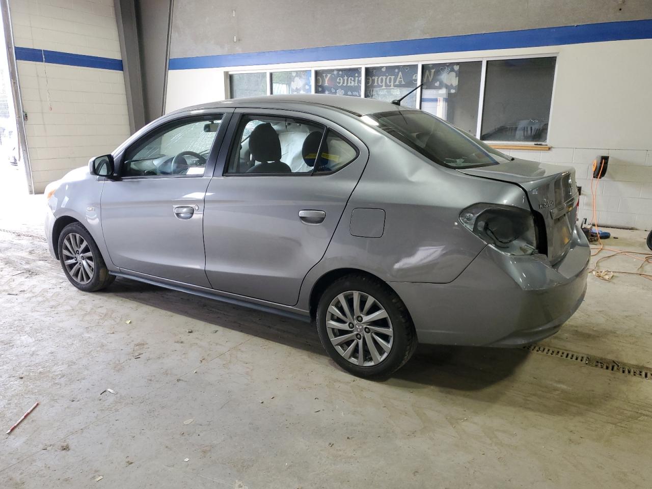 2019 Mitsubishi Mirage VIN ML32F3FJ0KHF14983 Copart auction photo, side damage thumbnail 2