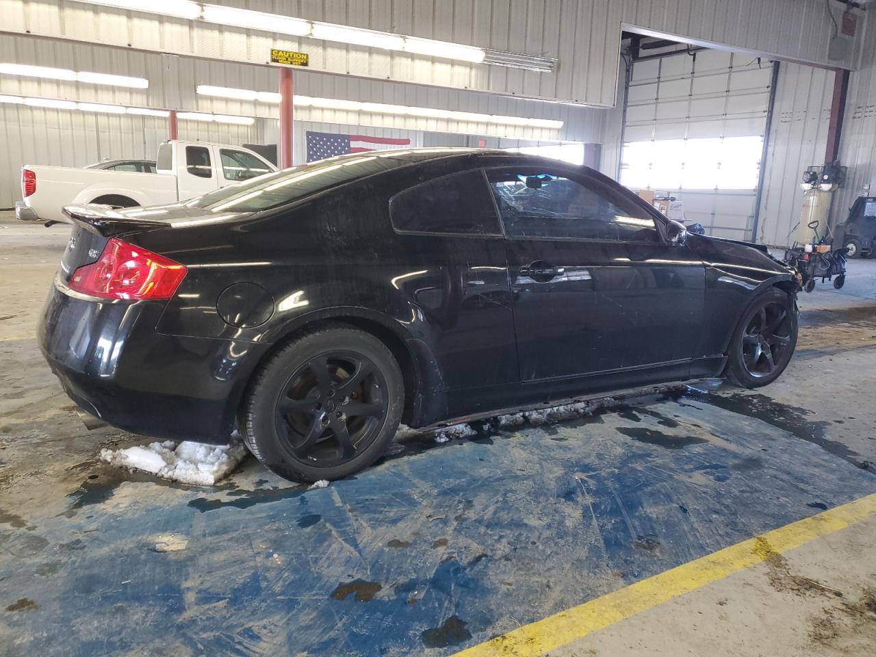 2007 Infiniti G VIN JNKCV54EX7M902867 Copart auction photo, front end damage thumbnail 3