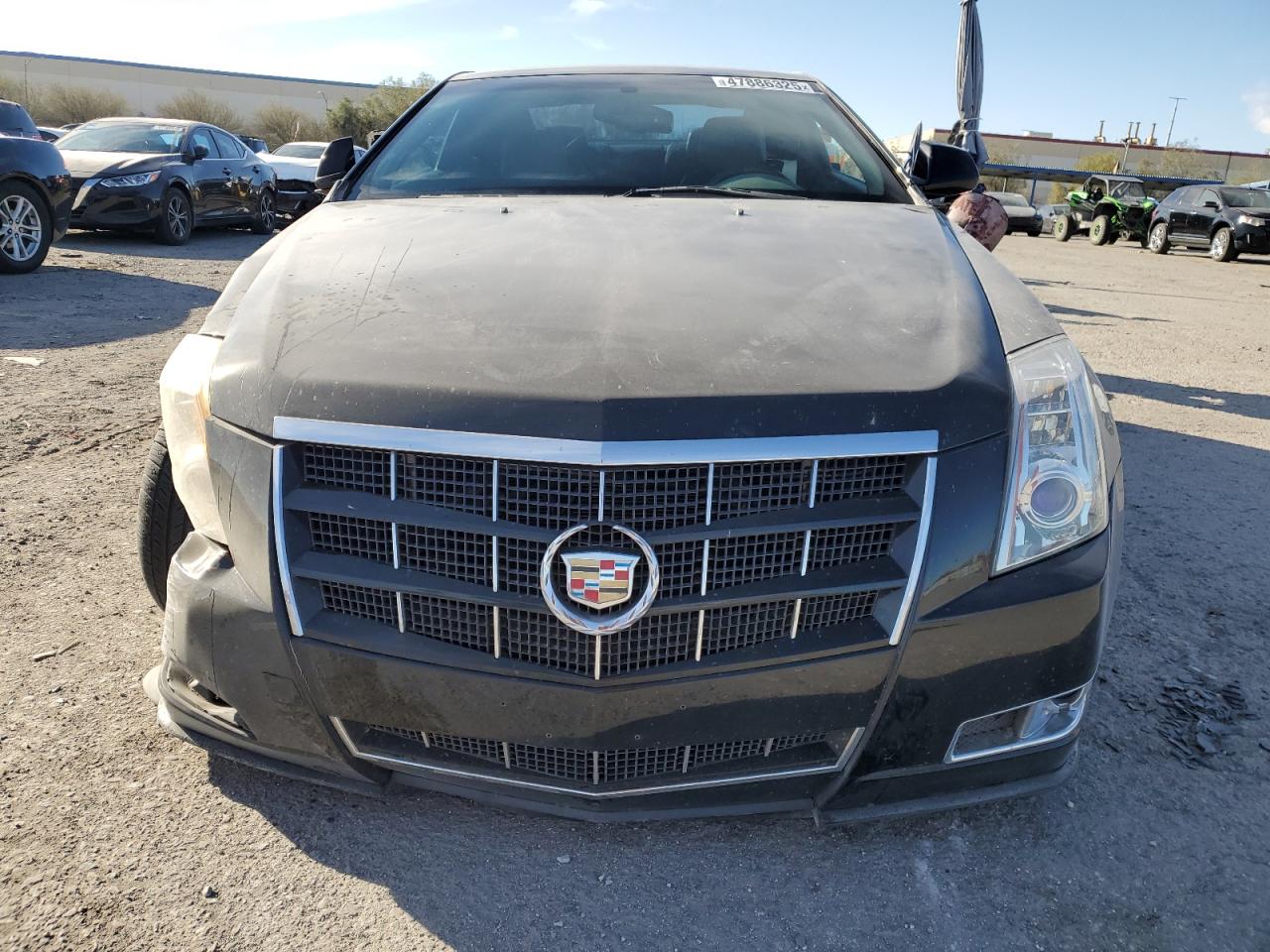 2011 Cadillac CTS VIN 1G6DL1ED3B0111772 Copart auction photo, front end / side damage thumbnail 5