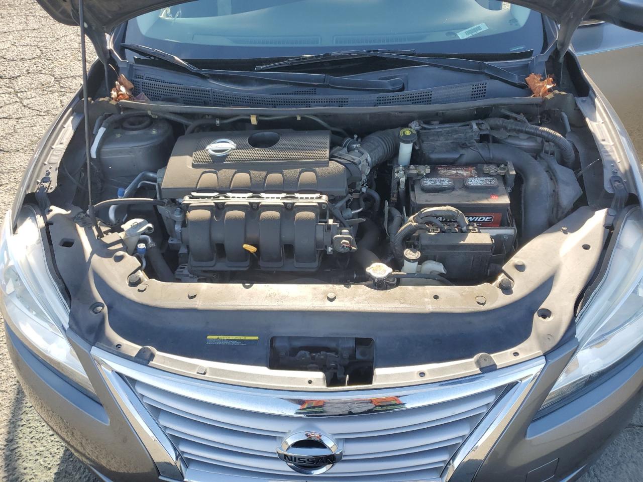 2015 Nissan Sentra VIN 3N1AB7AP2FY270545 Copart auction photo, side damage thumbnail 11
