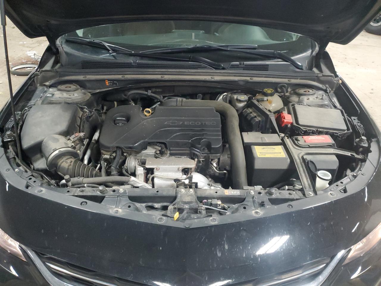 2016 Chevrolet Malibu VIN 1G1ZE5ST0GF293105 Copart auction photo, side damage thumbnail 11