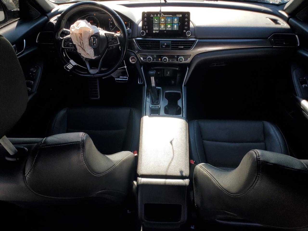 2019 Honda Accord VIN 1HGCV1F38KA047586 Copart auction photo, front end damage thumbnail 8