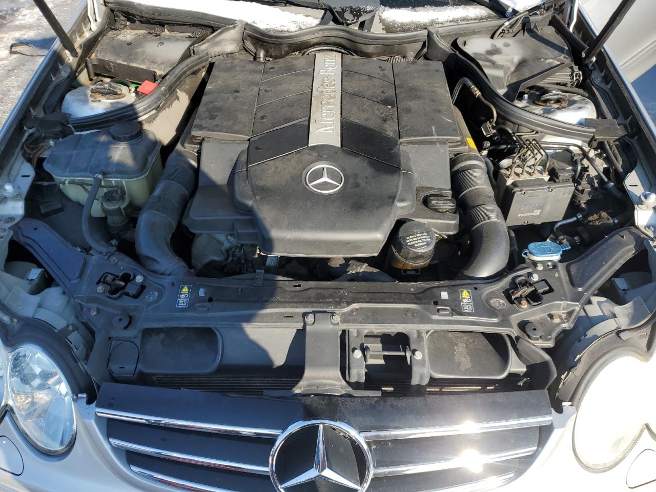 2005 Mercedes-Benz CLK-klasse VIN WDBTK75G25T041692 Copart auction photo, side / rear end damage thumbnail 11