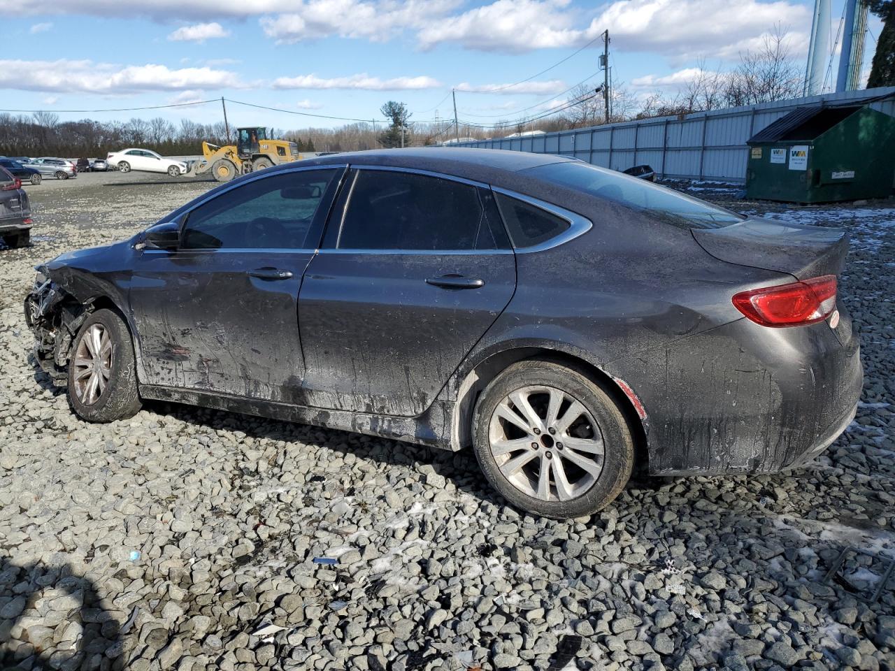 2016 Chrysler 200 VIN 1C3CCCAB7GN149531 Copart auction photo, all over damage thumbnail 2