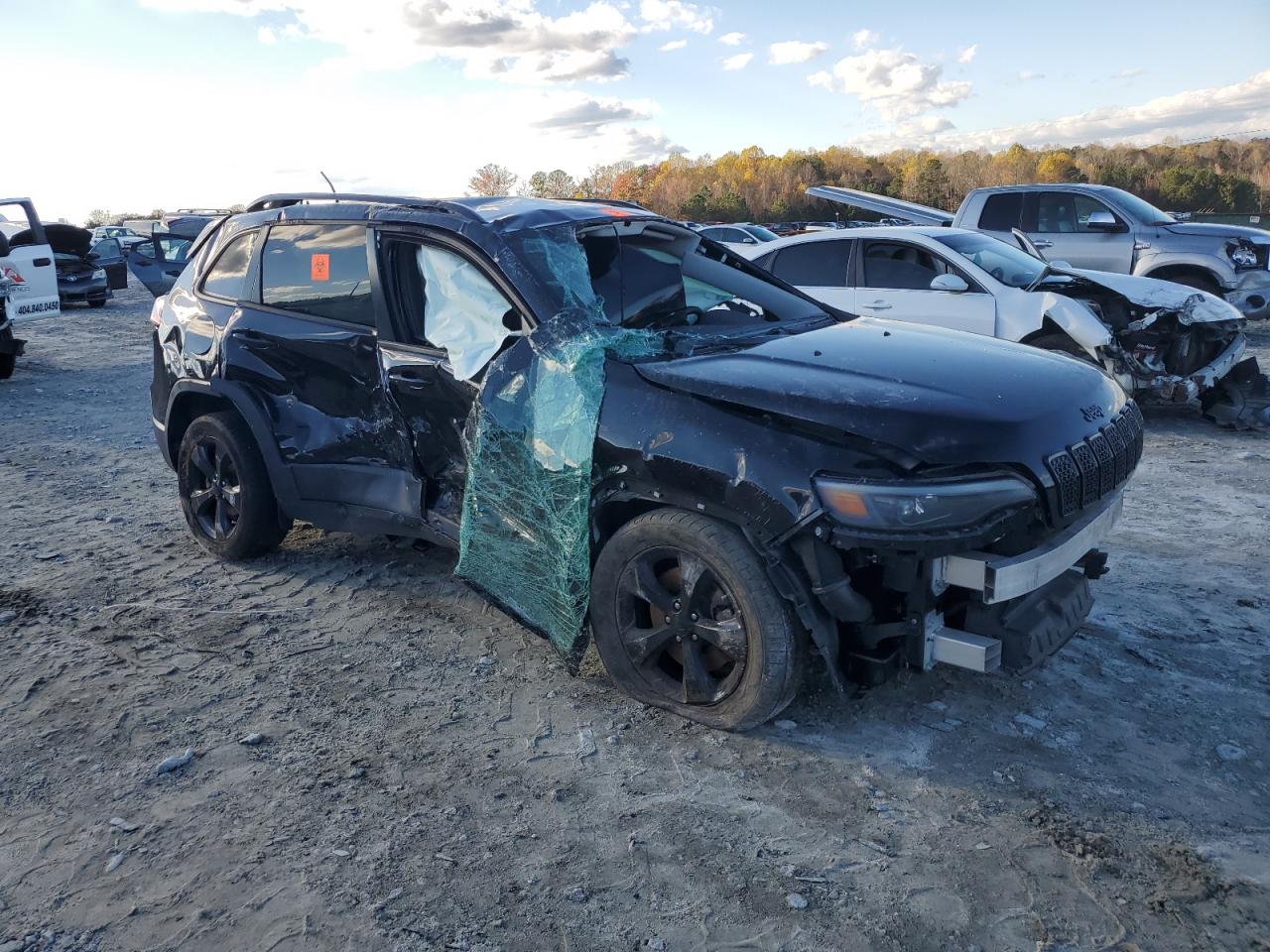 2019 Jeep Grand Cherokee VIN 1C4PJLLNXKD326095 Copart auction photo, all over damage thumbnail 4